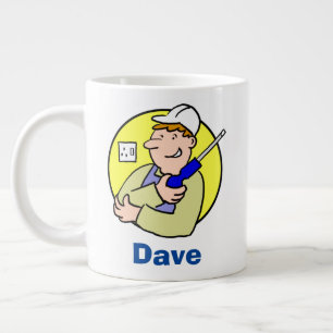 Taza De Café Gigante Imagen electrónica con nombre