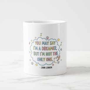 Taza De Café Gigante Imaginen el dramático sueño de Lennon