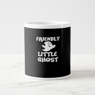 Taza De Café Gigante Impresión de Little Boo Halloween