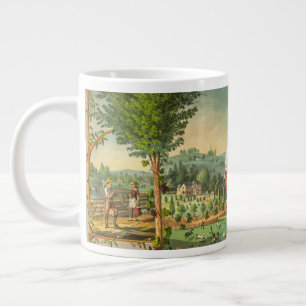 Taza De Café Gigante Impresión promocional para miembros de Grange