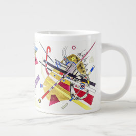 Taza De Café Gigante Impresionante abstracción - Kandinsky