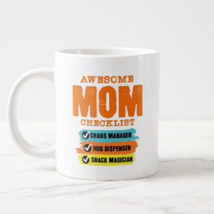 Taza De Café Gigante Impresionante mamá de Guay