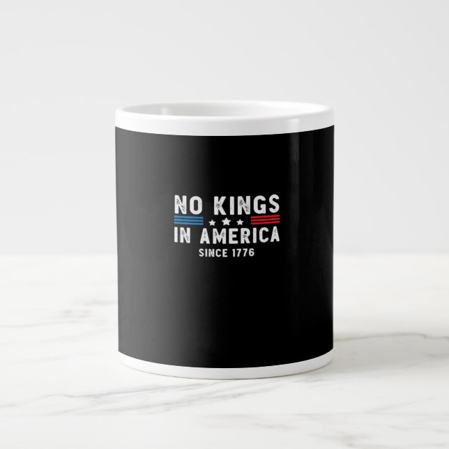 Taza De Café Gigante In America Presidents Are Not Kings Minimal Clean (Frente)