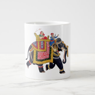 Taza De Café Gigante India de diseño del patrimonio