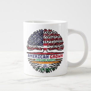 Taza De Café Gigante India India Estados Unidos Estados Unidos Árbol de