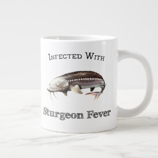 Taza De Café Gigante Infectada Con Fiebre De Turbón