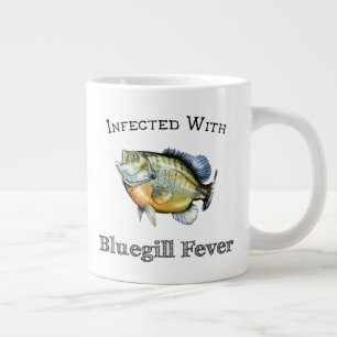 Taza De Café Gigante Infectada con fiebre del Bluegill