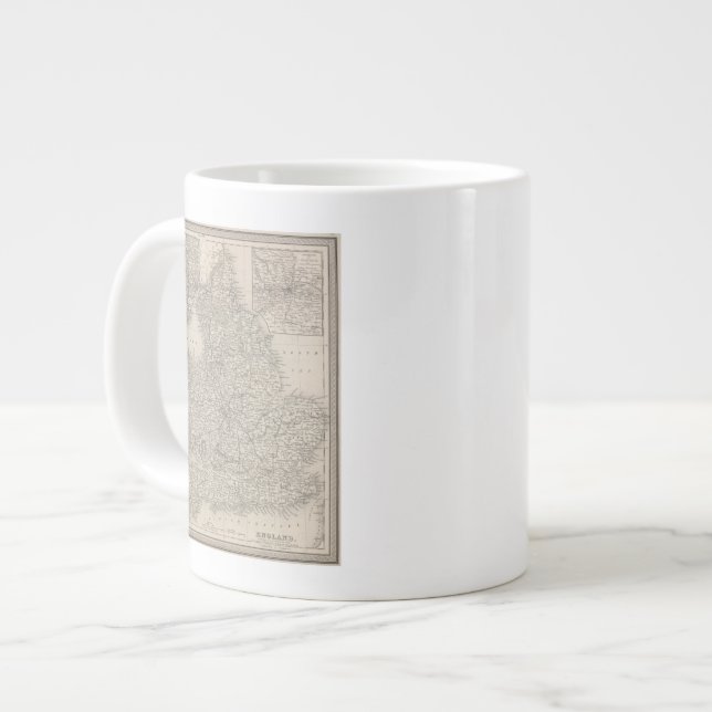 Taza De Café Gigante Inglaterra 10 (Izquierda)