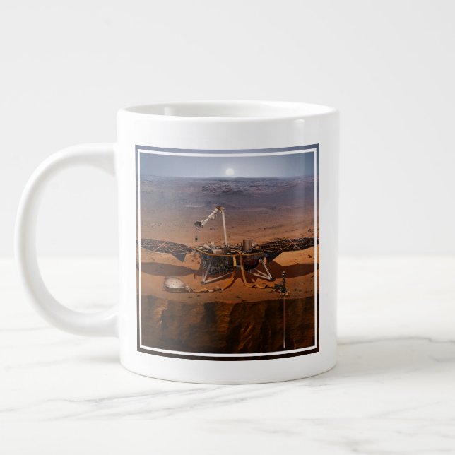 Taza De Café Gigante Insight Lander (Izquierda)