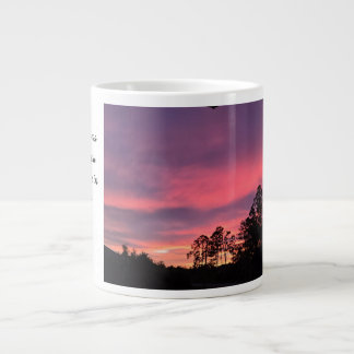Taza De Café Gigante Inspiración de atardecer