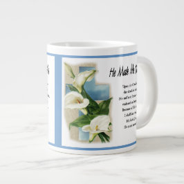 Taza De Café Gigante Inspirador, me hizo digno