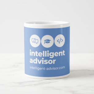 Taza De Café Gigante Intelligent-Advisor.com Mug 2021 Oscuro extra gran