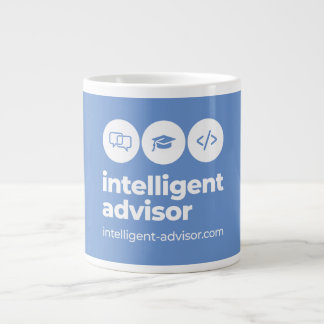 Taza De Café Gigante Intelligent-Advisor.com Mug 2021 Oscuro extra gran