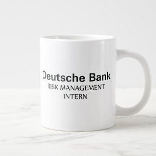 Taza De Café Gigante Interino en gestión de riesgos del Deutsche Bank