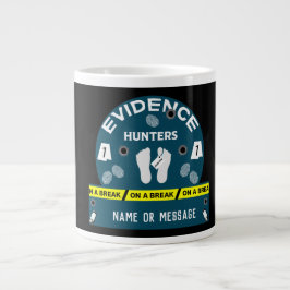 Taza De Café Gigante Investigador forense de criminalidad