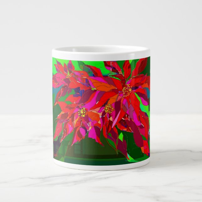 Taza De Café Gigante iPoinsettia (Frente)