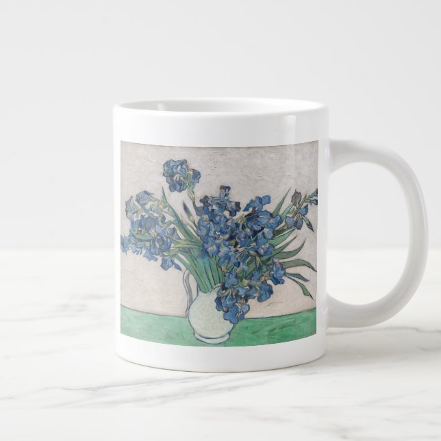 Taza De Café Gigante Iris de Vincent van Gogh el |, 1890 (Derecha)