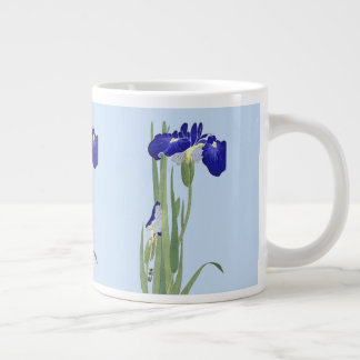 Taza De Café Gigante Irlandeses azules de Ohara Koson