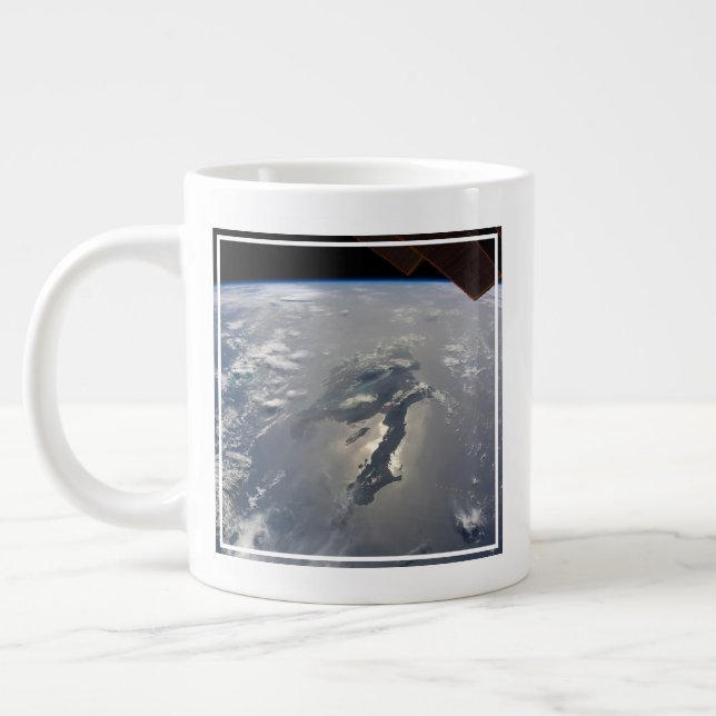 Taza De Café Gigante Isla De La Española Con Sunglin (Izquierda)