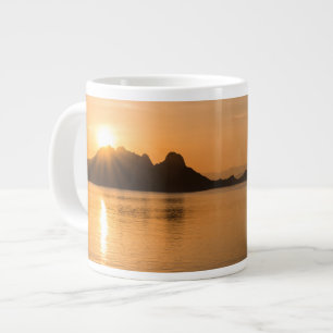 Taza De Café Gigante Isla Komodo al atardecer