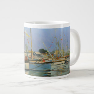 Taza De Café Gigante Isla vieja de Yarmouth de los capataces del Wight