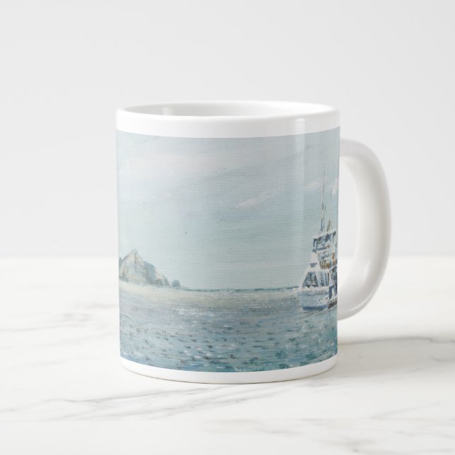 Taza De Café Gigante Islas Australia de Whitsunday. 1998 (Derecha)