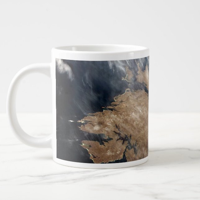 Taza De Café Gigante Islas Malvinas (Falkland Islands). (Izquierda)