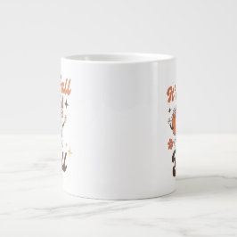 Taza De Café Gigante It’s Fall Y’all – Cute Kawaii Pumpkin Spice Latte