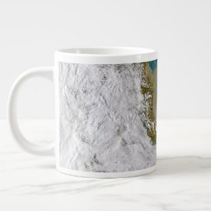 Taza De Café Gigante Italia Y El Mar Adriático.