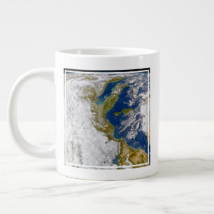 Taza De Café Gigante Italia Y El Mar Adriático.