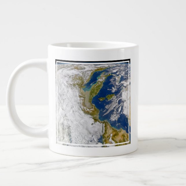 Taza De Café Gigante Italia Y El Mar Adriático. (Izquierda)