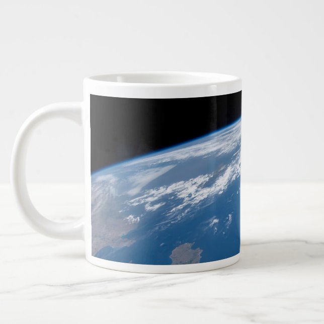 Taza De Café Gigante Italia Y Su Isla Sicilia. (Izquierda)