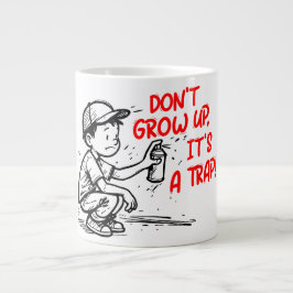Taza De Café Gigante It's a trap