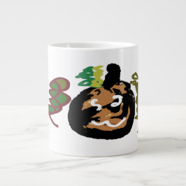 Taza De Café Gigante Jack de Halloween para el café