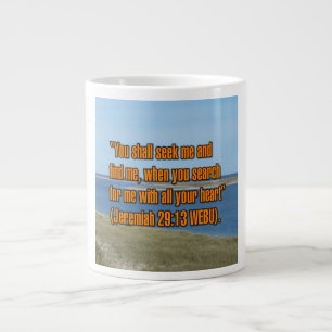 Taza De Café Gigante Jeremiah 29:13 WEBU Mug