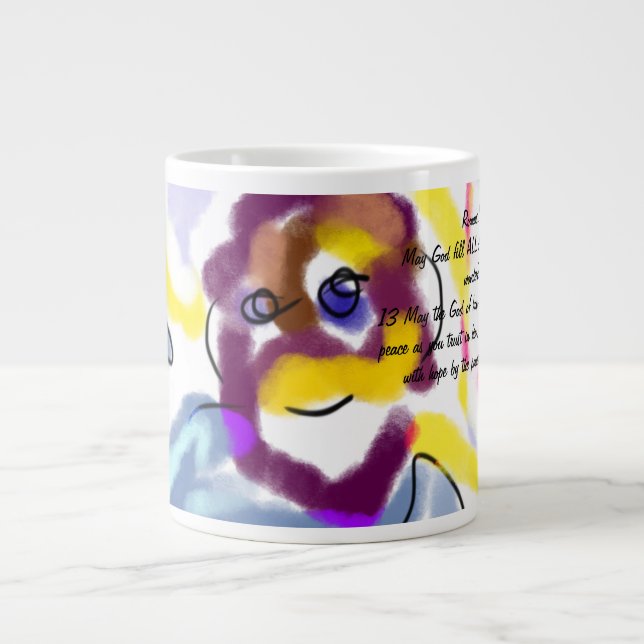 Taza De Café Gigante Jesús (Frente)