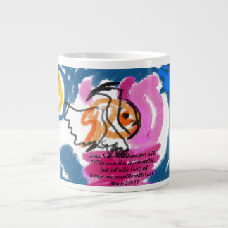 Taza De Café Gigante jesus aquí