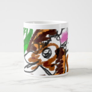 Taza De Café Gigante jesus aquí