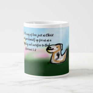 Taza De Café Gigante Jesús aquí caminando