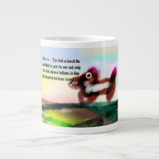 Taza De Café Gigante Jesús aquí con nosotros