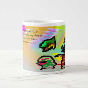 Taza De Café Gigante jesus gracias
