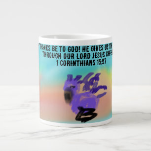 Taza De Café Gigante Jesús gracias