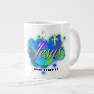 Taza De Café Gigante Jesús - Jumbo Mug