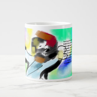 Taza De Café Gigante jesus love 