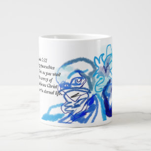 Taza De Café Gigante jesus love