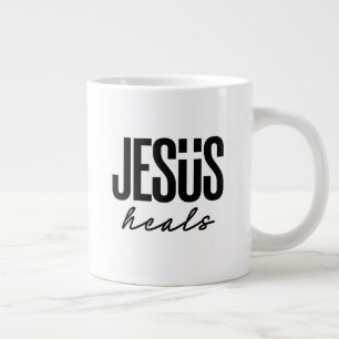 Taza De Café Gigante Jesús sana