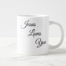 Jesús Te Ama Especialmente Café Mug