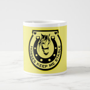 Taza De Café Gigante Jinetes Ecuestres