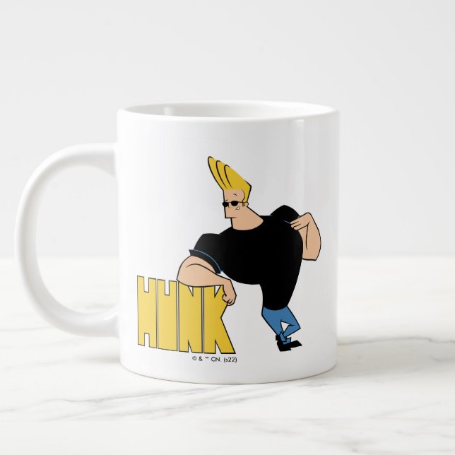 Taza De Café Gigante Johnny Bravo - Hunk (Izquierda)