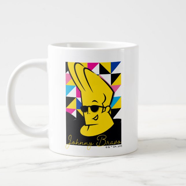 Taza De Café Gigante Johnny Bravo Pop Art Graphic (Izquierda)